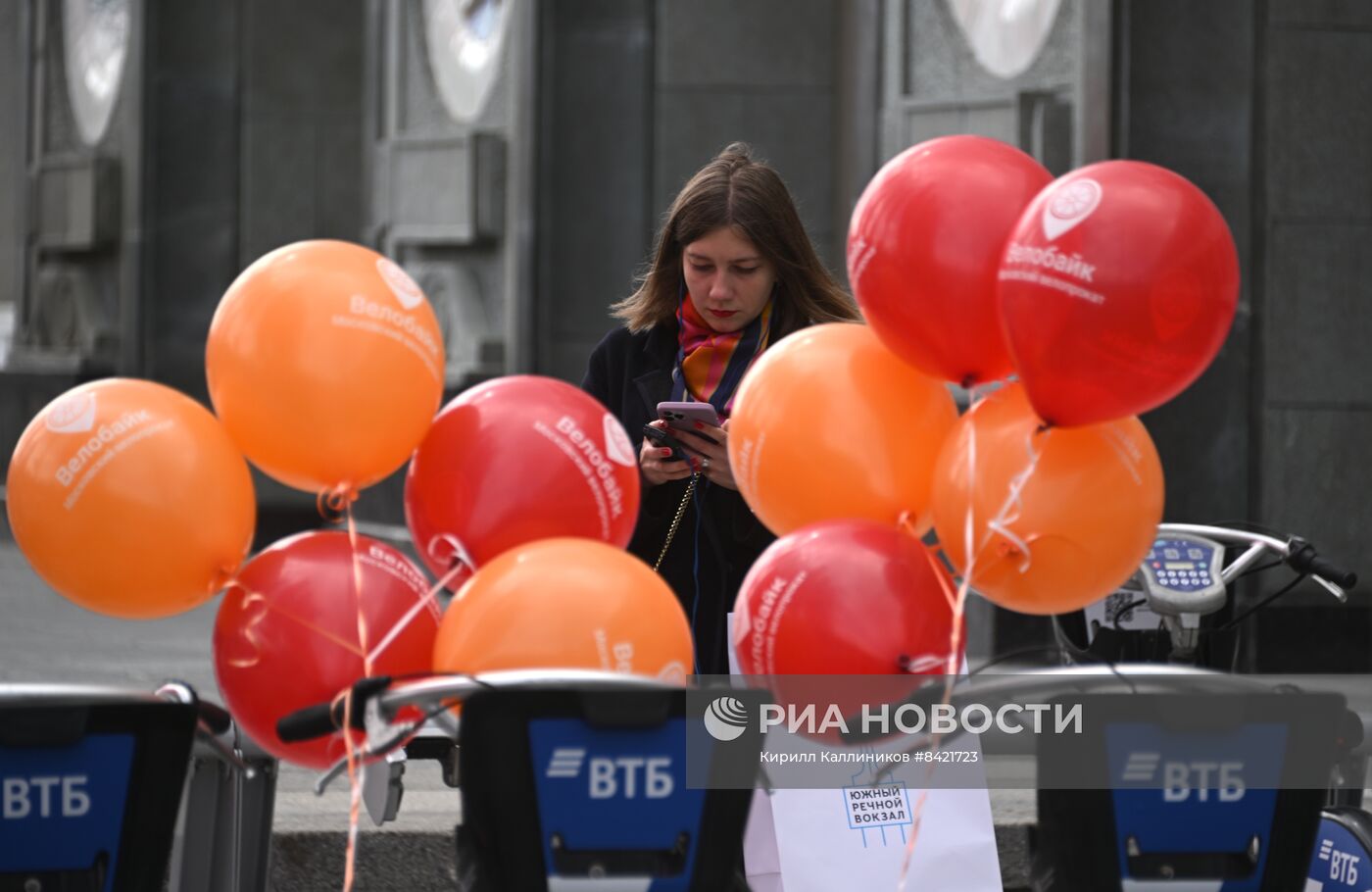 Открытие велосезона "Велобайк" в Москве