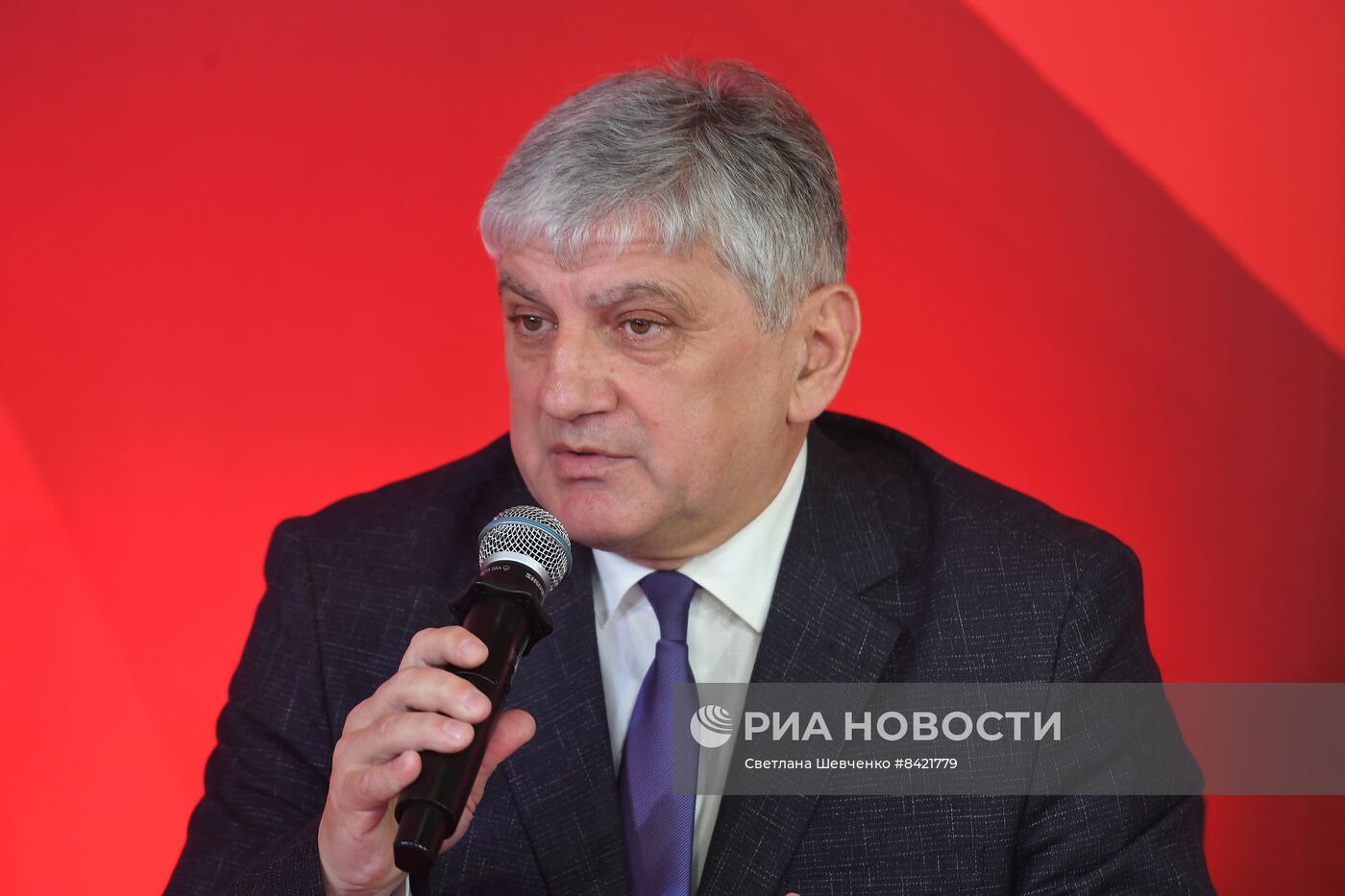 Пресс-конференция по случаю открытия Дома Вахтангова во Владикавказе