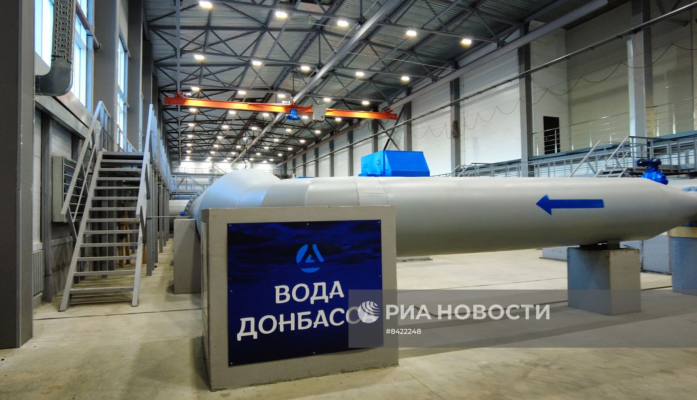 Насосная станция водовода Дон-Донбасс в Ростовской области