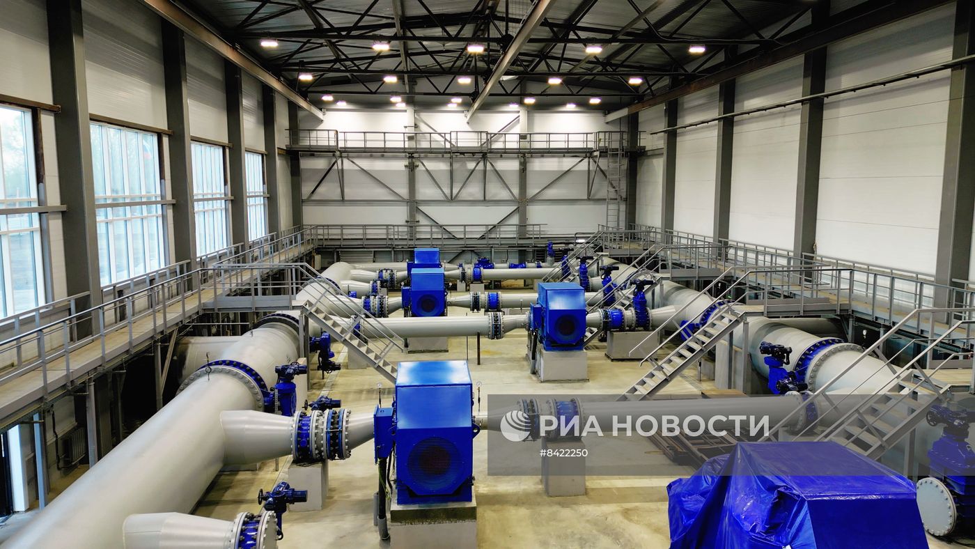 Насосная станция водовода Дон-Донбасс в Ростовской области