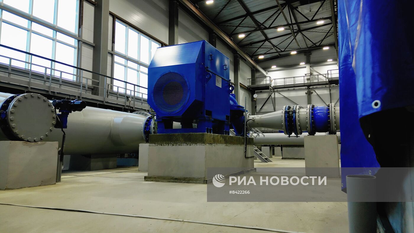 Насосная станция водовода Дон-Донбасс в Ростовской области