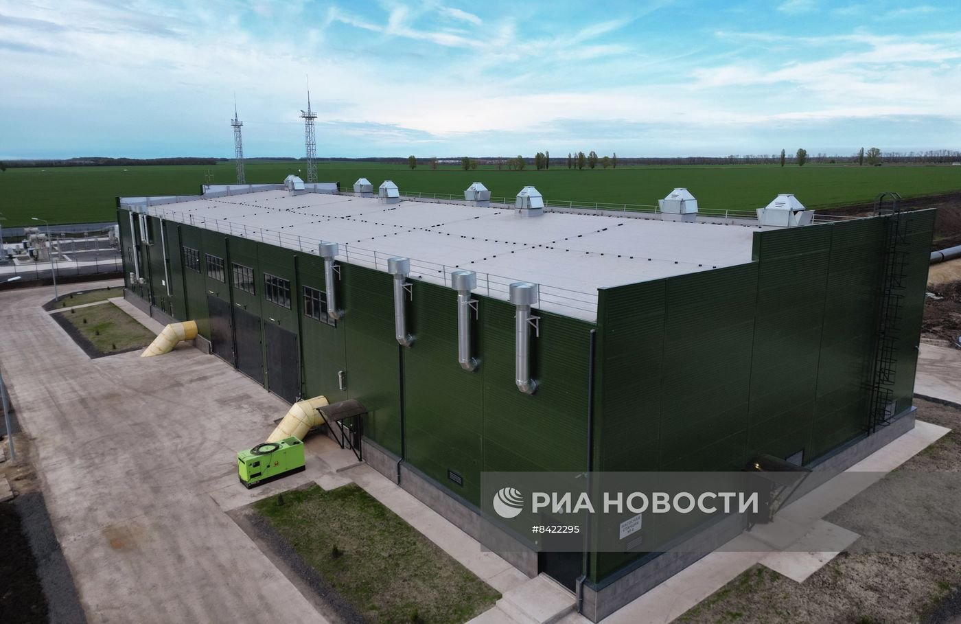 Насосная станция водовода Дон-Донбасс в Ростовской области