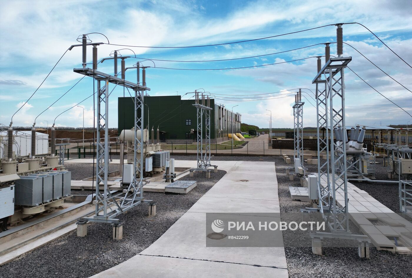 Насосная станция водовода Дон-Донбасс в Ростовской области