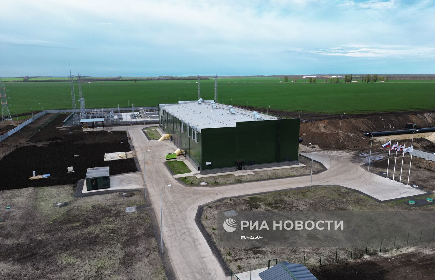 Насосная станция водовода Дон-Донбасс в Ростовской области