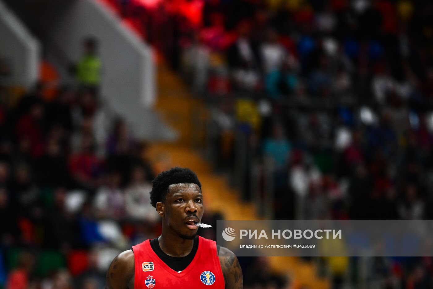 Баскетбол. Единая лига ВТБ. Матч ЦСКА - "Локомотив-Кубань"