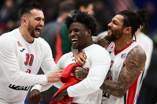 Баскетбол. Единая лига ВТБ. Матч ЦСКА - "Локомотив-Кубань"