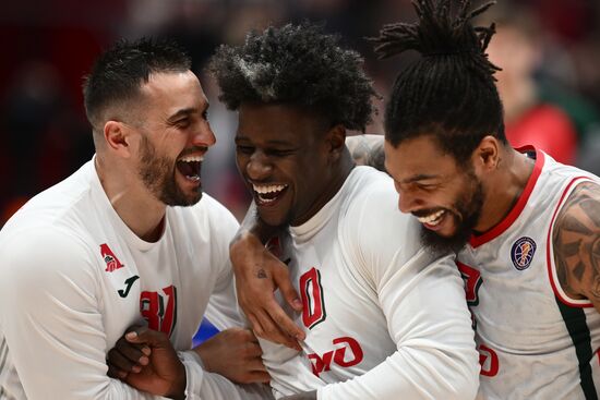 Баскетбол. Единая лига ВТБ. Матч ЦСКА - "Локомотив-Кубань"