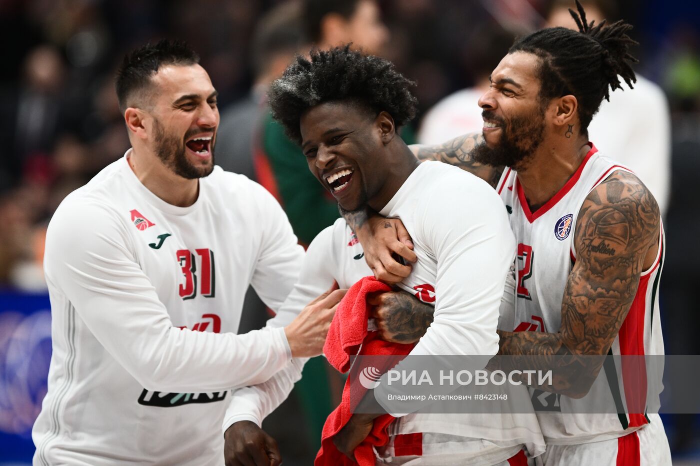 Баскетбол. Единая лига ВТБ. Матч ЦСКА - "Локомотив-Кубань"