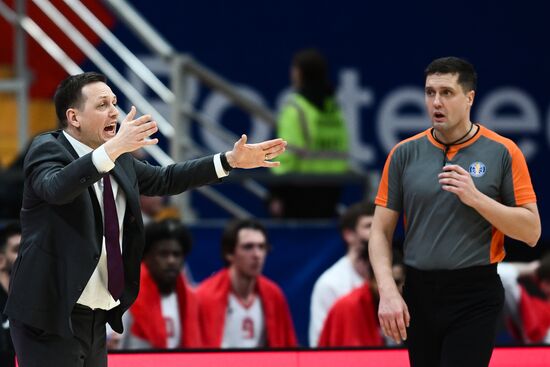 Баскетбол. Единая лига ВТБ. Матч ЦСКА - "Локомотив-Кубань"