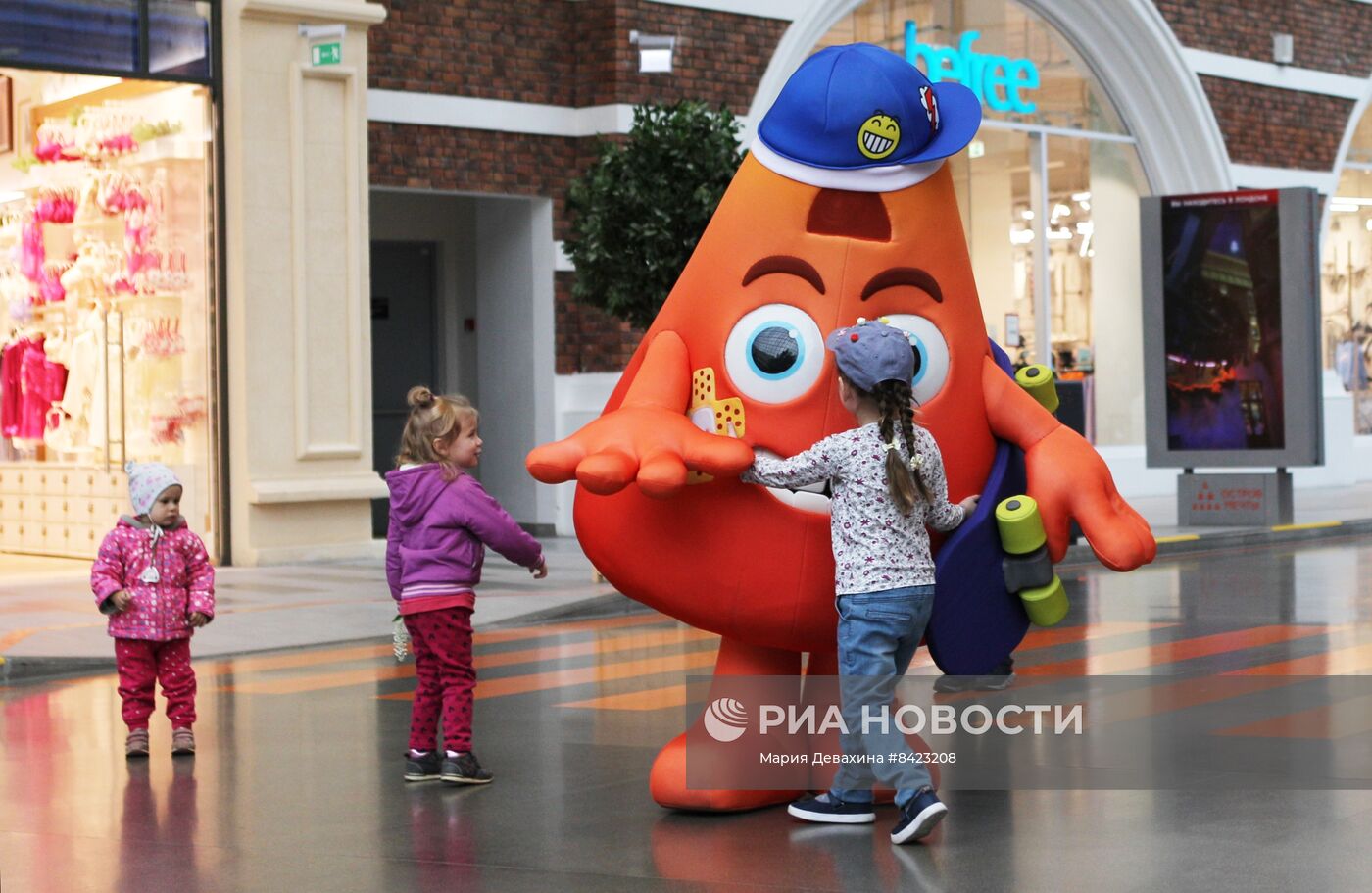 Презентация новых символов парка развлечений 