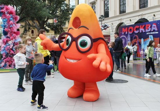 Презентация новых символов парка развлечений "Остров Мечты"