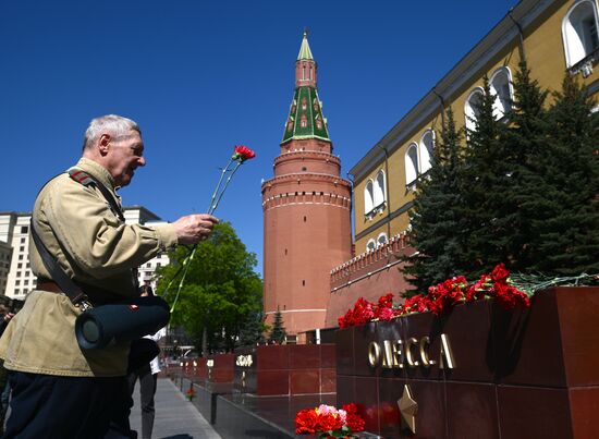 Акции, посвященные девятой годовщине трагедии в Доме профсоюзов в Одессе