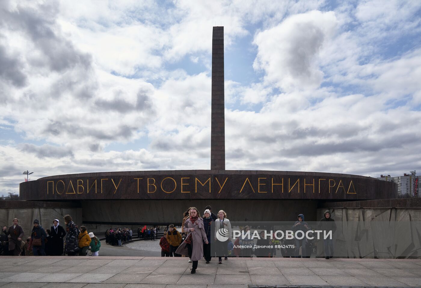 Автопробег "Бессмертный полк" в Санкт-Петербурге