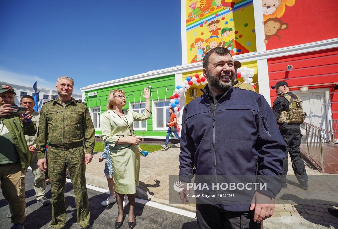 Первый после вхождения ДНР в состав России детский сад построили в Мариуполе