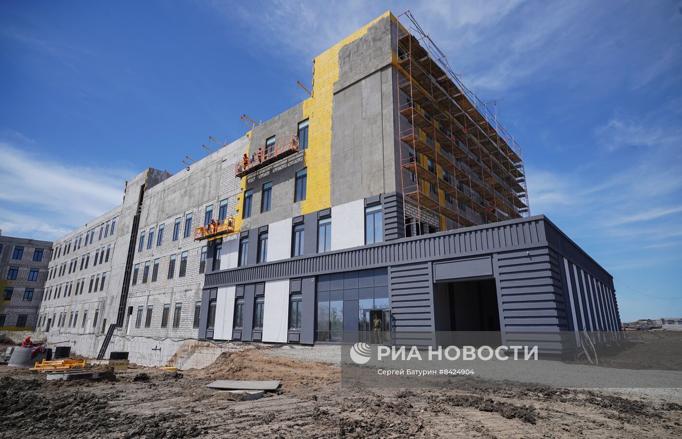 Строительство медцентра ФМБА в Мариуполе