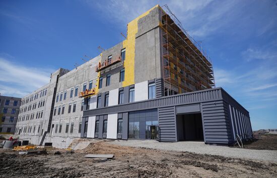 Строительство медцентра ФМБА в Мариуполе