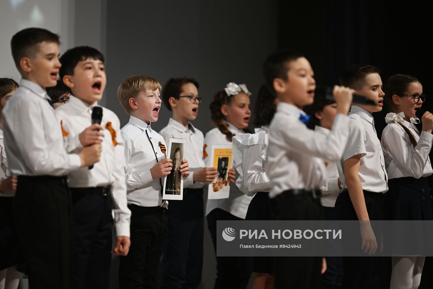 Акция "Бессмертный полк" в школах России