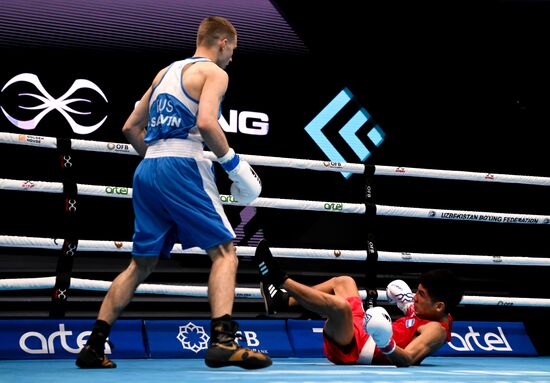 Бокс. Чемпионат мира. Мужчины. Пятый день