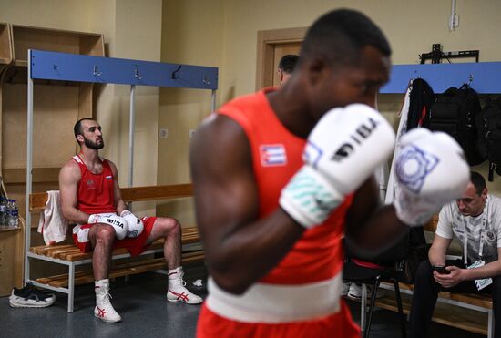 Бокс. Чемпионат мира. Мужчины. Пятый день