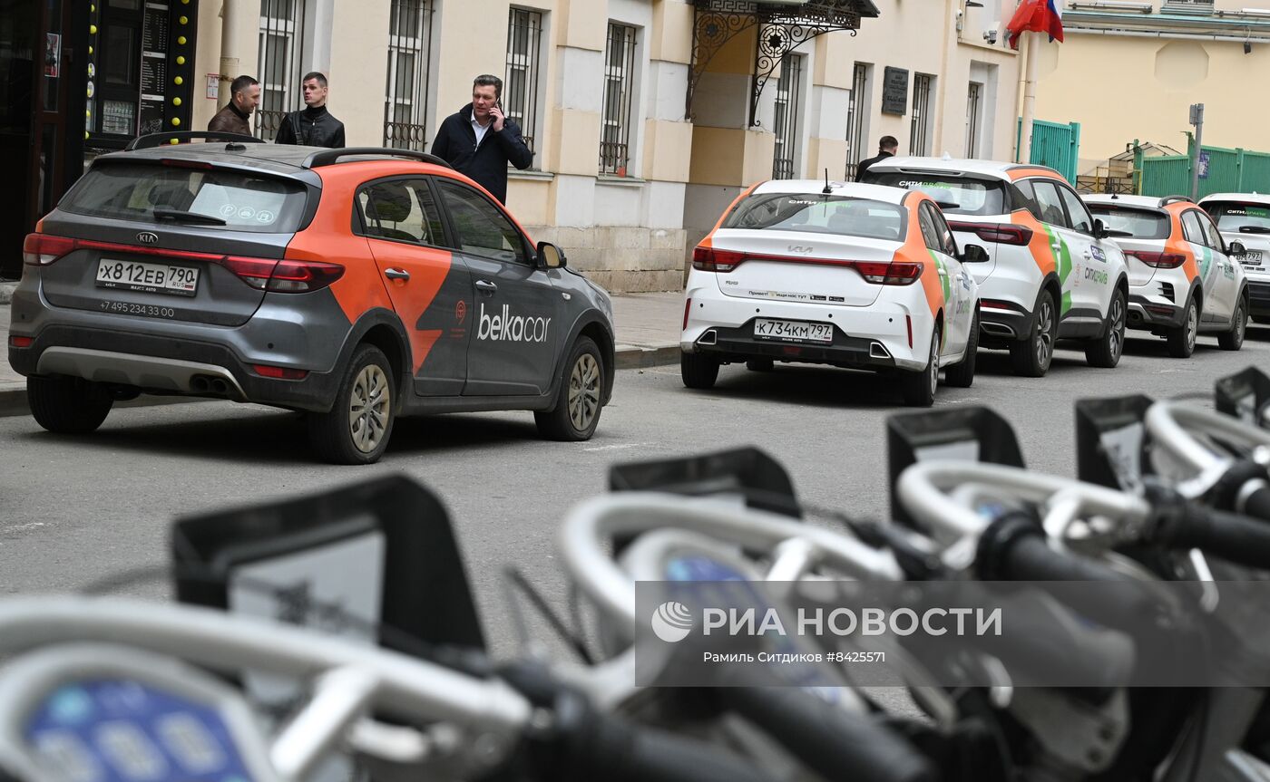 В Москве частично ограничен доступ к сервисам каршеринга