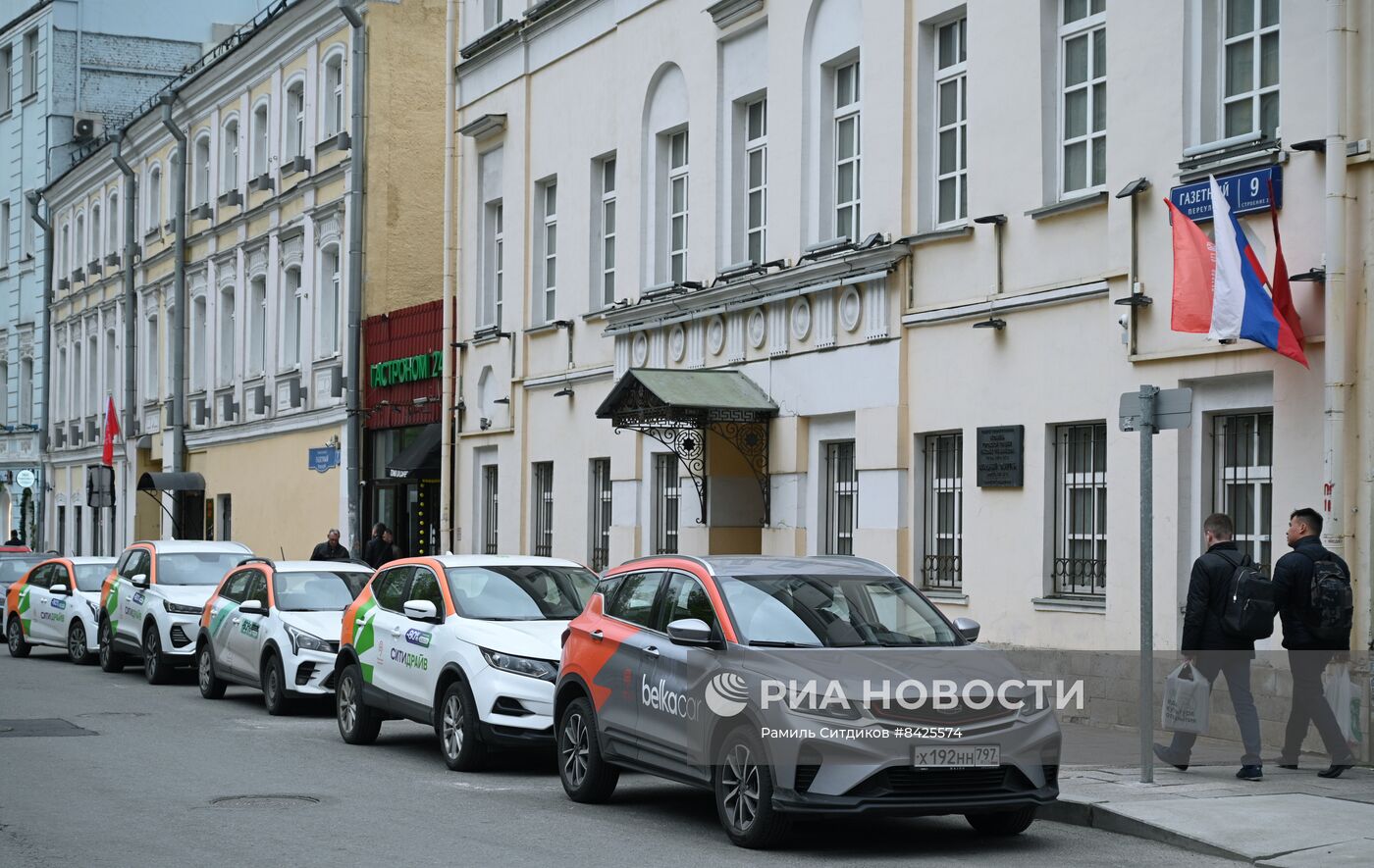 В Москве частично ограничен доступ к сервисам каршеринга