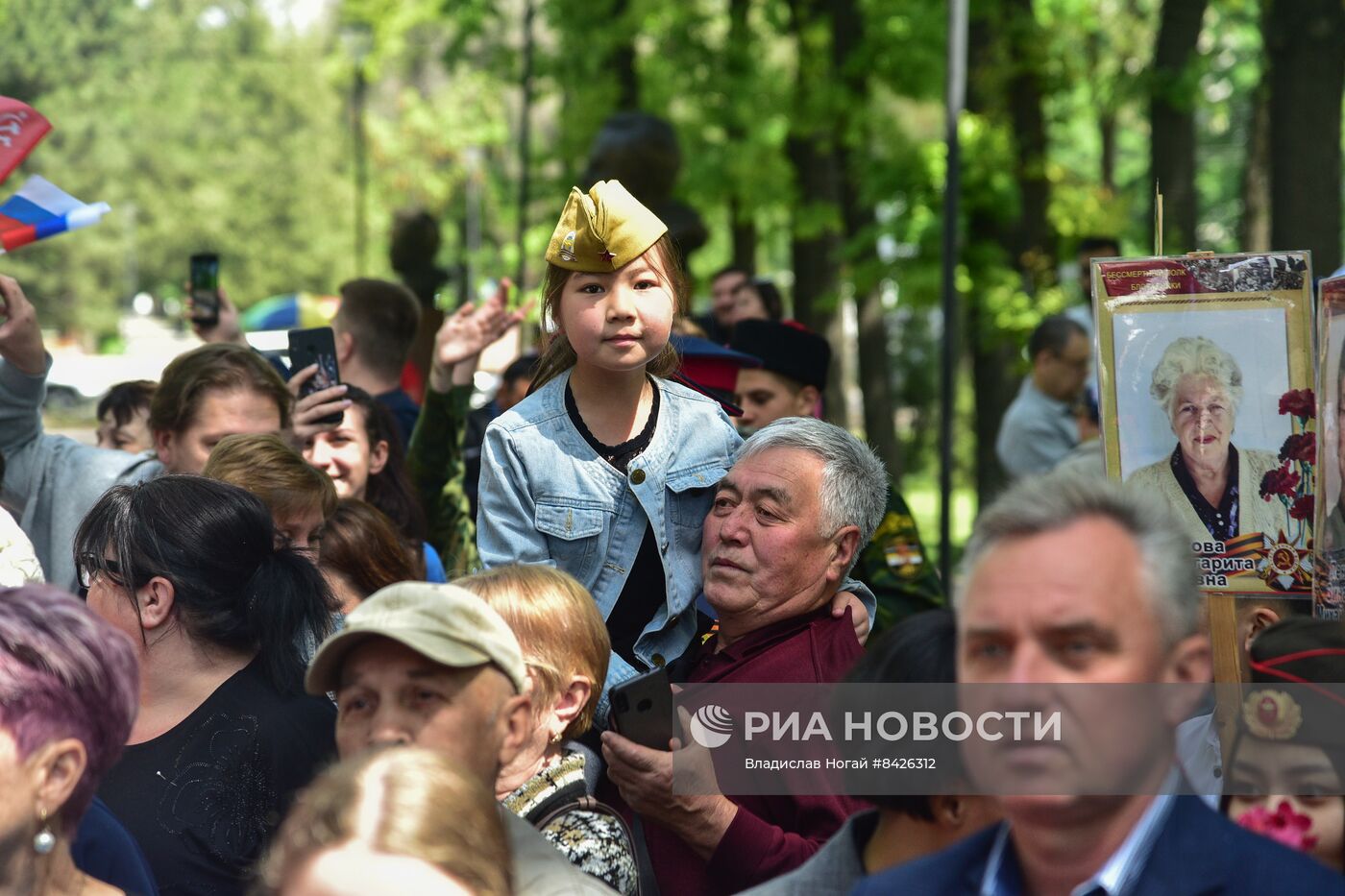 Акция "Огонь памяти" в Бишкеке