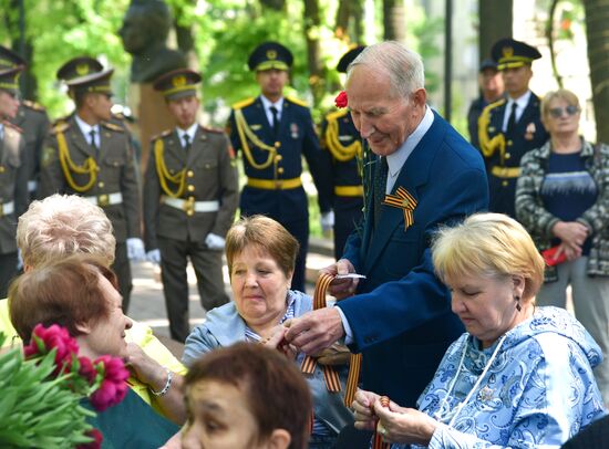 Акция "Огонь памяти" в Бишкеке