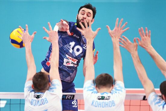 Волейбол. Чемпионат России. Мужчины. Матч "Динамо" - "Зенит-Казань"