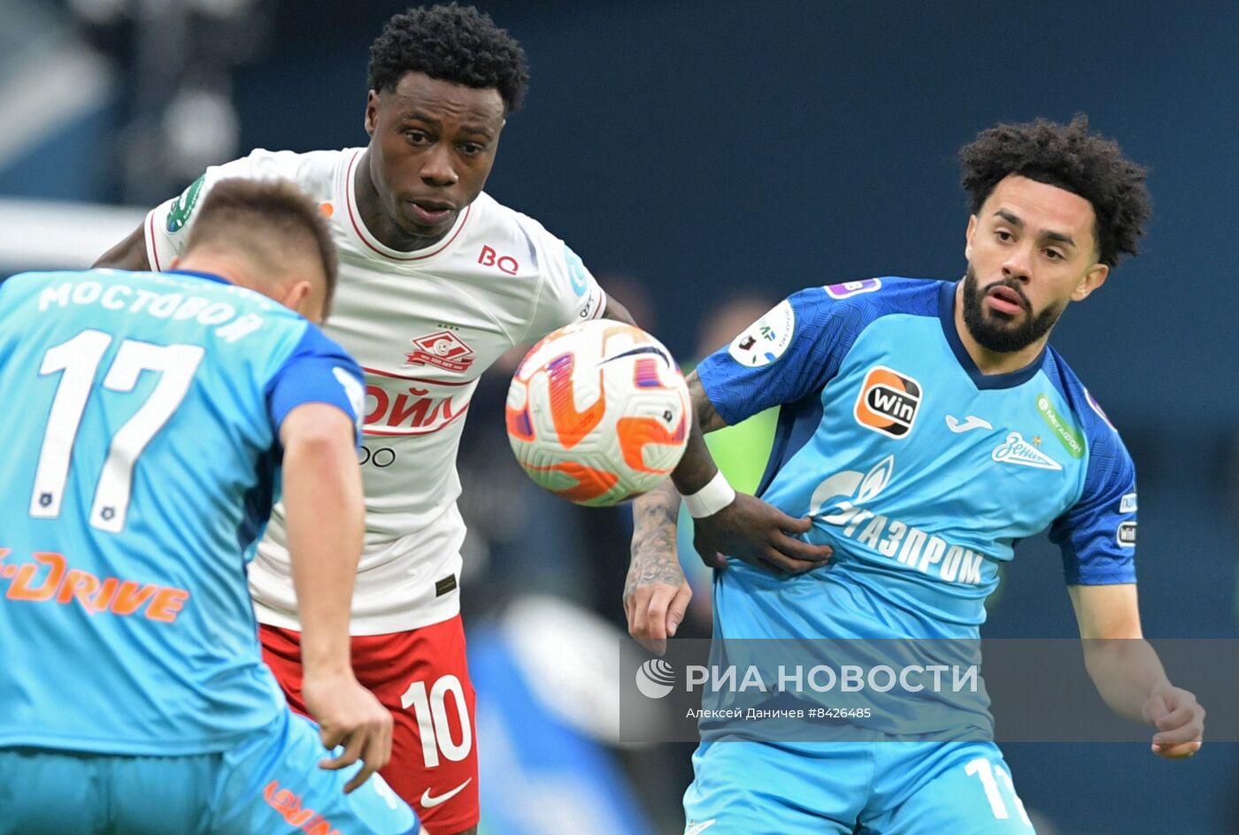 Футбол. РПЛ. Матч "Зенит" - "Спартак"