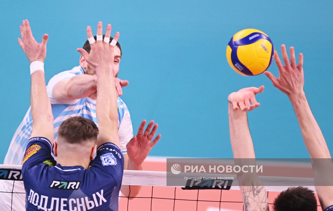 Волейбол. Чемпионат России. Мужчины. Матч "Динамо" - "Зенит-Казань"