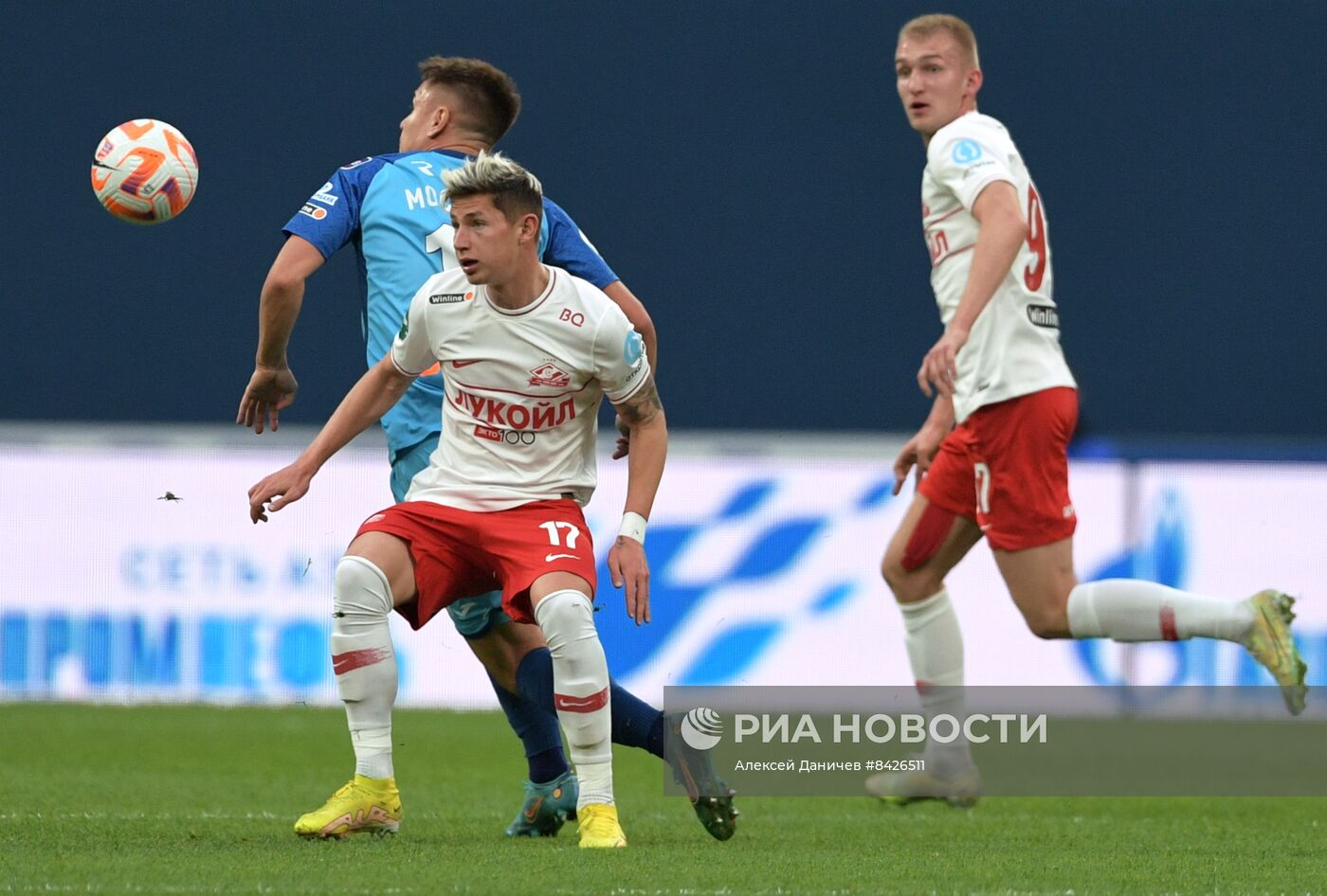 Футбол. РПЛ. Матч "Зенит" - "Спартак"