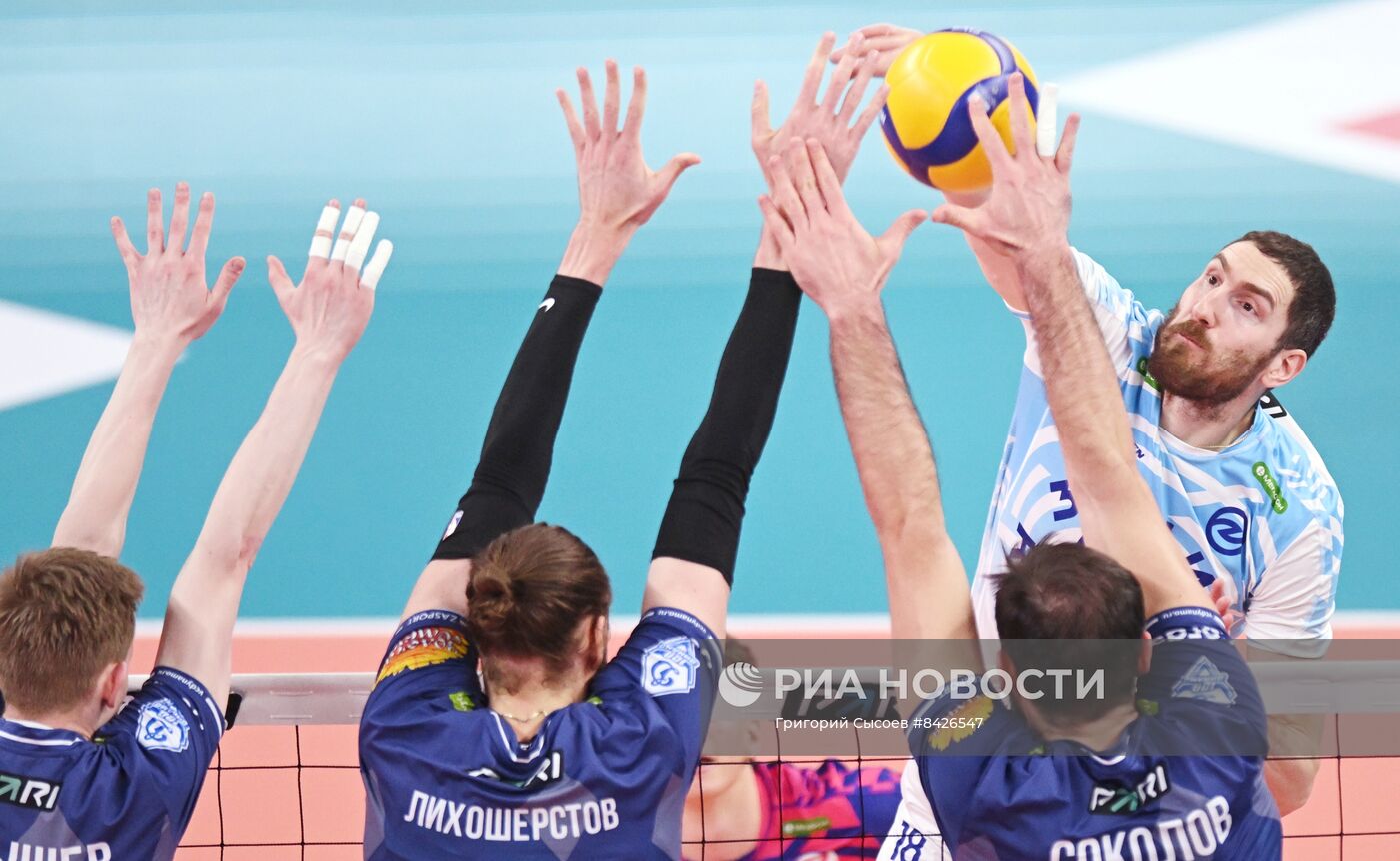 Волейбол. Чемпионат России. Мужчины. Матч "Динамо" - "Зенит-Казань"