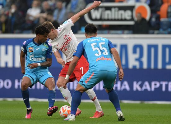 Футбол. РПЛ. Матч "Зенит" - "Спартак"