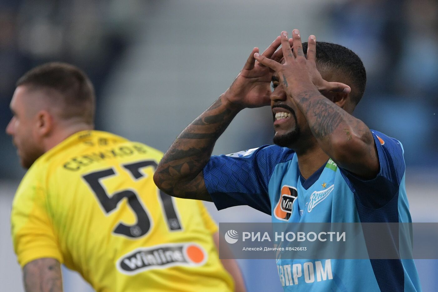 Футбол. РПЛ. Матч "Зенит" - "Спартак"