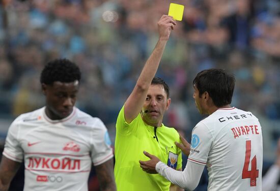 Футбол. РПЛ. Матч "Зенит" - "Спартак"