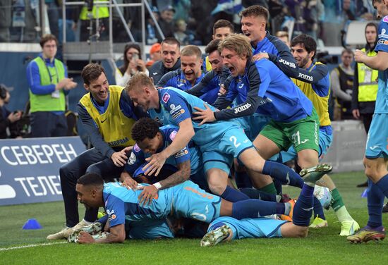 Футбол. РПЛ. Матч "Зенит" - "Спартак"