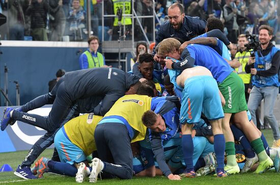 Футбол. РПЛ. Матч "Зенит" - "Спартак"