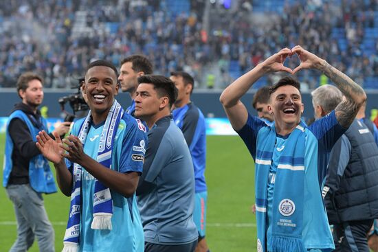 Футбол. РПЛ. Матч "Зенит" - "Спартак"