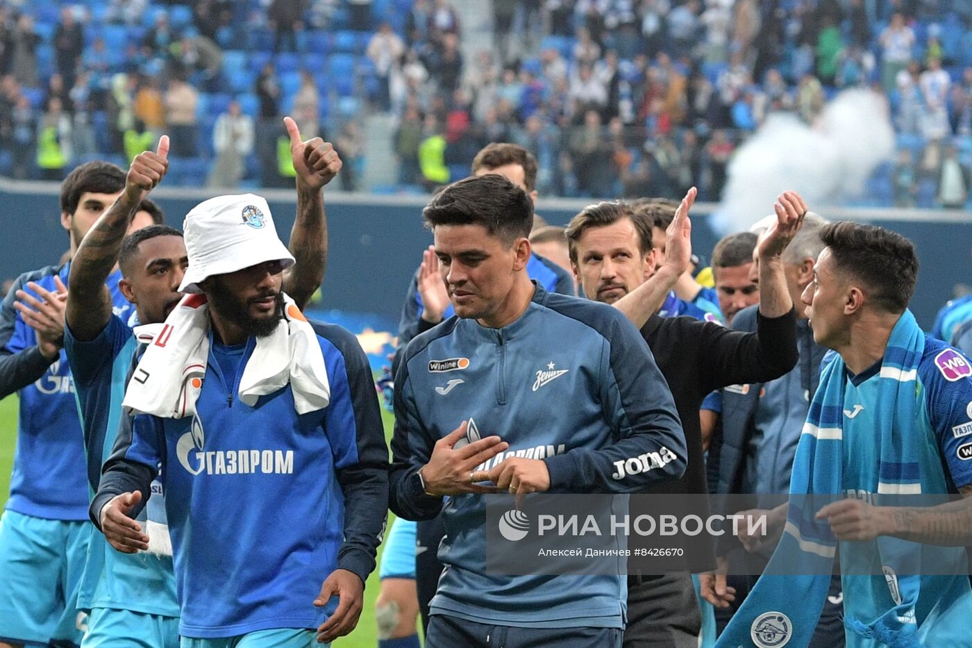 Футбол. РПЛ. Матч "Зенит" - "Спартак"