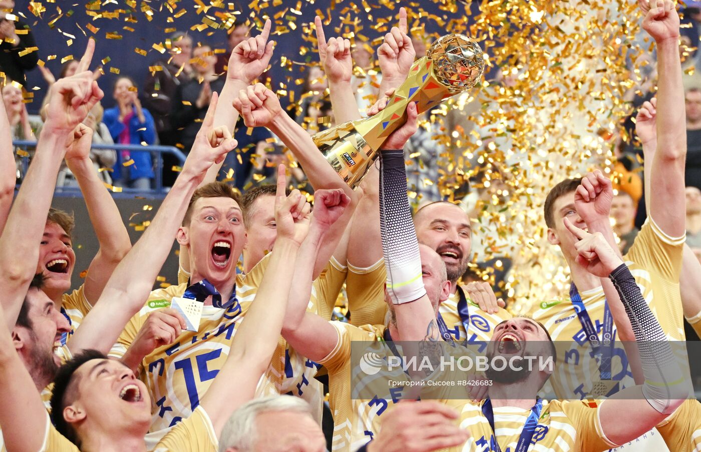 Волейбол. Чемпионат России. Мужчины. Матч "Динамо" - "Зенит-Казань"