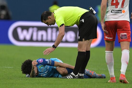 Футбол. РПЛ. Матч "Зенит" - "Спартак"