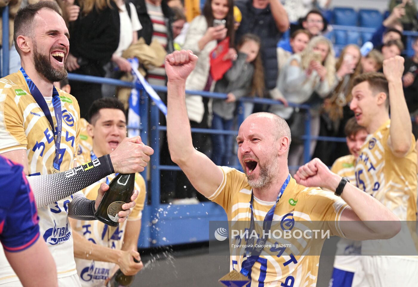 Волейбол. Чемпионат России. Мужчины. Матч "Динамо" - "Зенит-Казань"