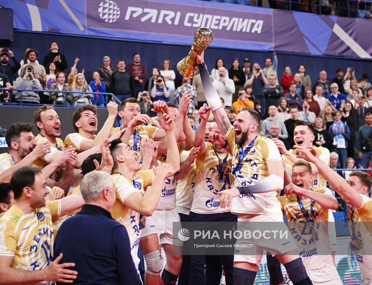 Волейбол. Чемпионат России. Мужчины. Матч "Динамо" - "Зенит-Казань"