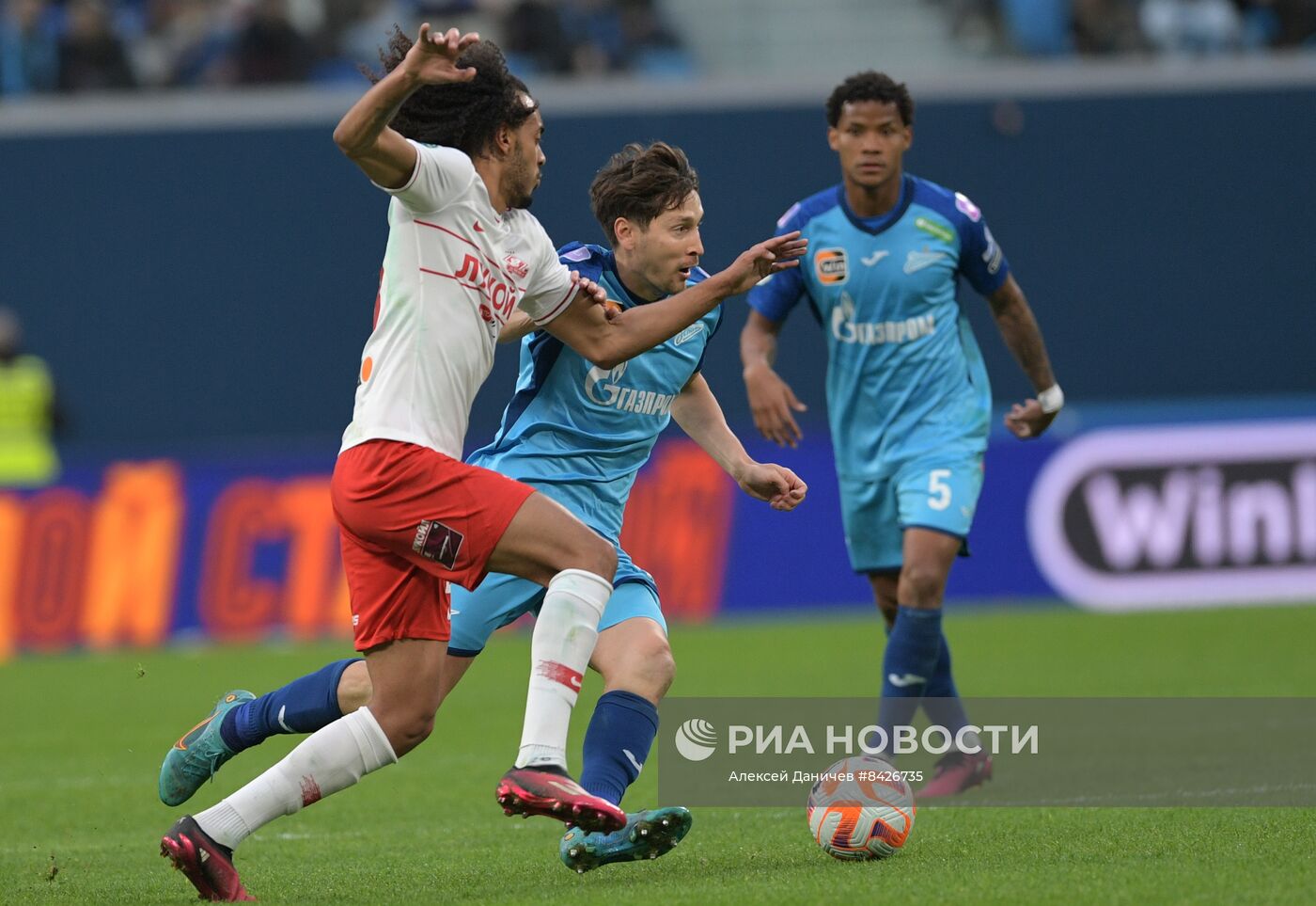 Футбол. РПЛ. Матч "Зенит" - "Спартак"