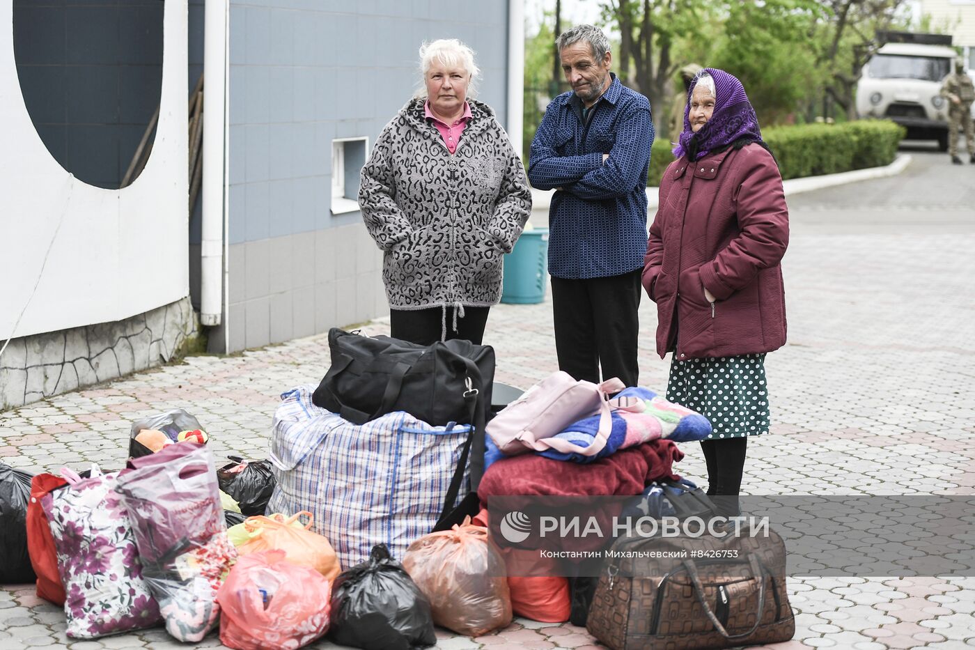 В Бердянске разместили эвакуированных жителей Запорожской области