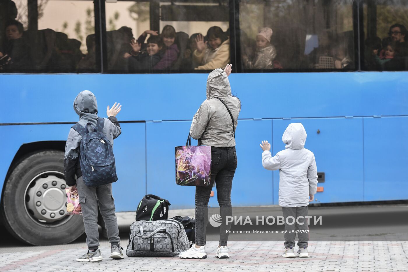 В Бердянске разместили эвакуированных жителей Запорожской области