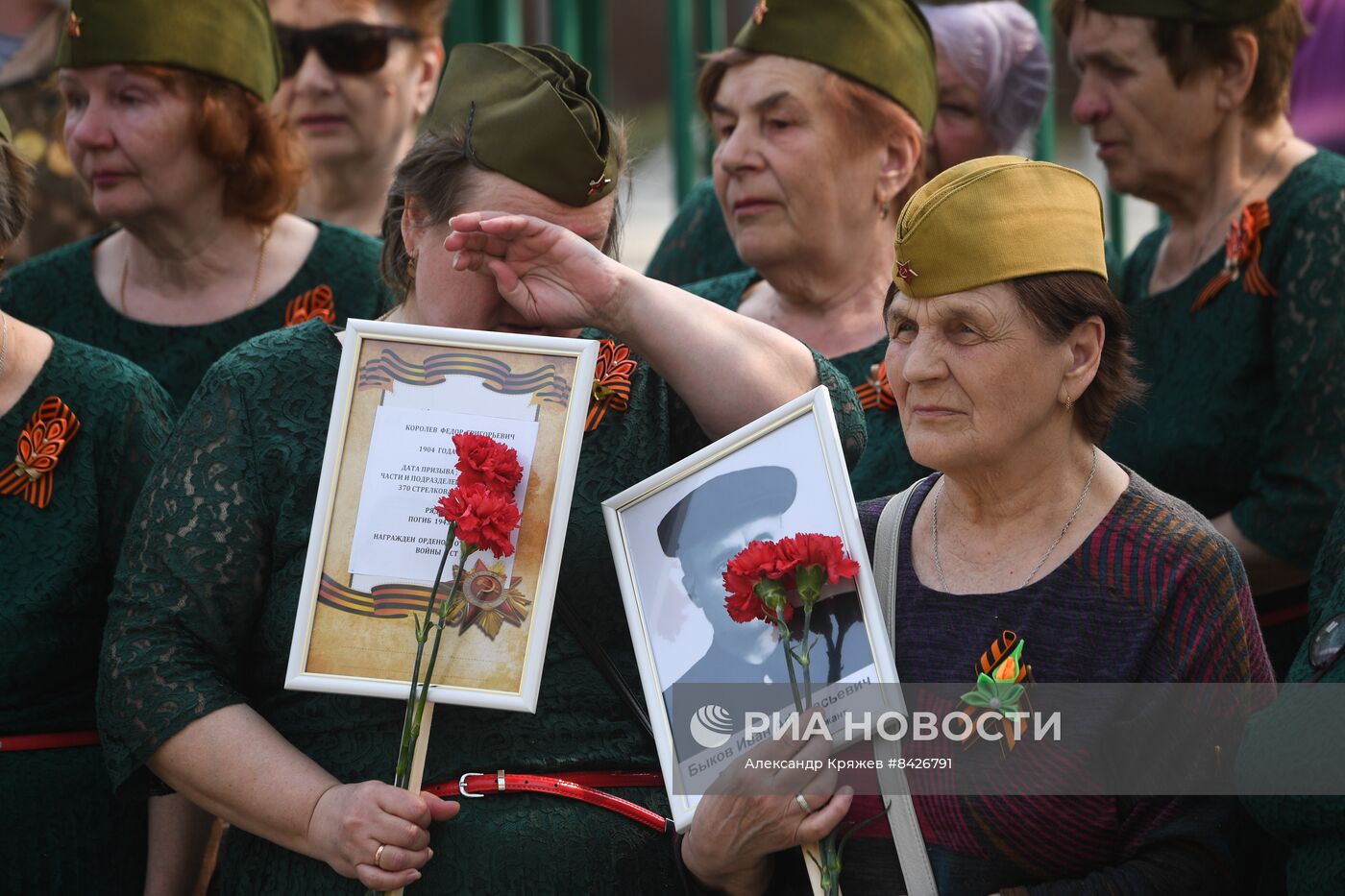 Акция "Бессмертный полк" в Новосибирске