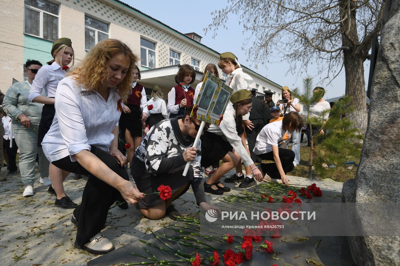 Акция "Бессмертный полк" в Новосибирске