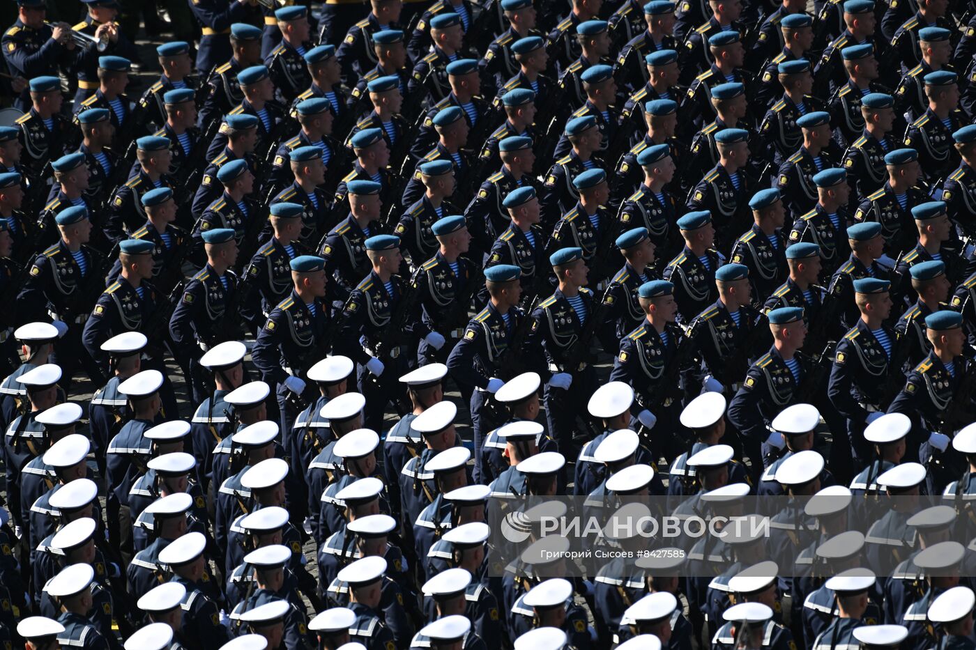 Военный парад, посвящённый 78-й годовщине Победы в Великой Отечественной войне