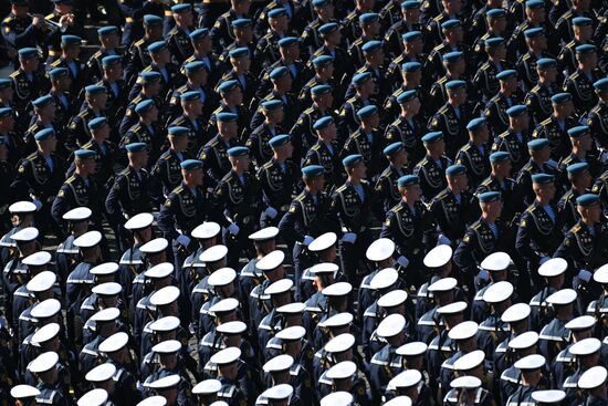 Военный парад, посвящённый 78-й годовщине Победы в Великой Отечественной войне